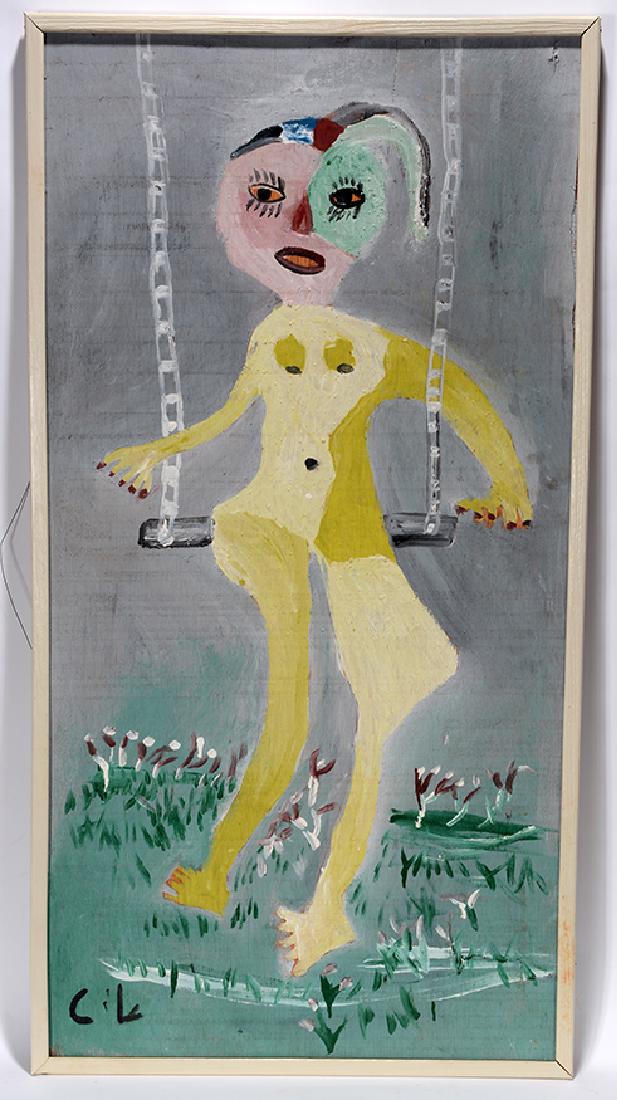 Charlie Lucas. The Little Girl On The Swing. (1 of 3)