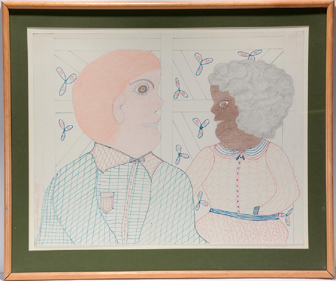 Inez Nathaniel Walker. Well-Dressed Couple. (1 of 3)