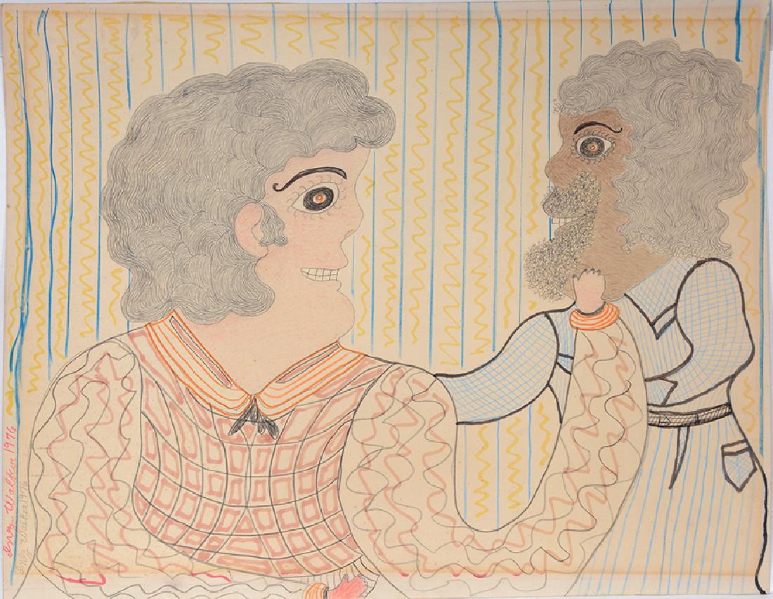 Inez Nathaniel Walker. Couple. (1 of 2)