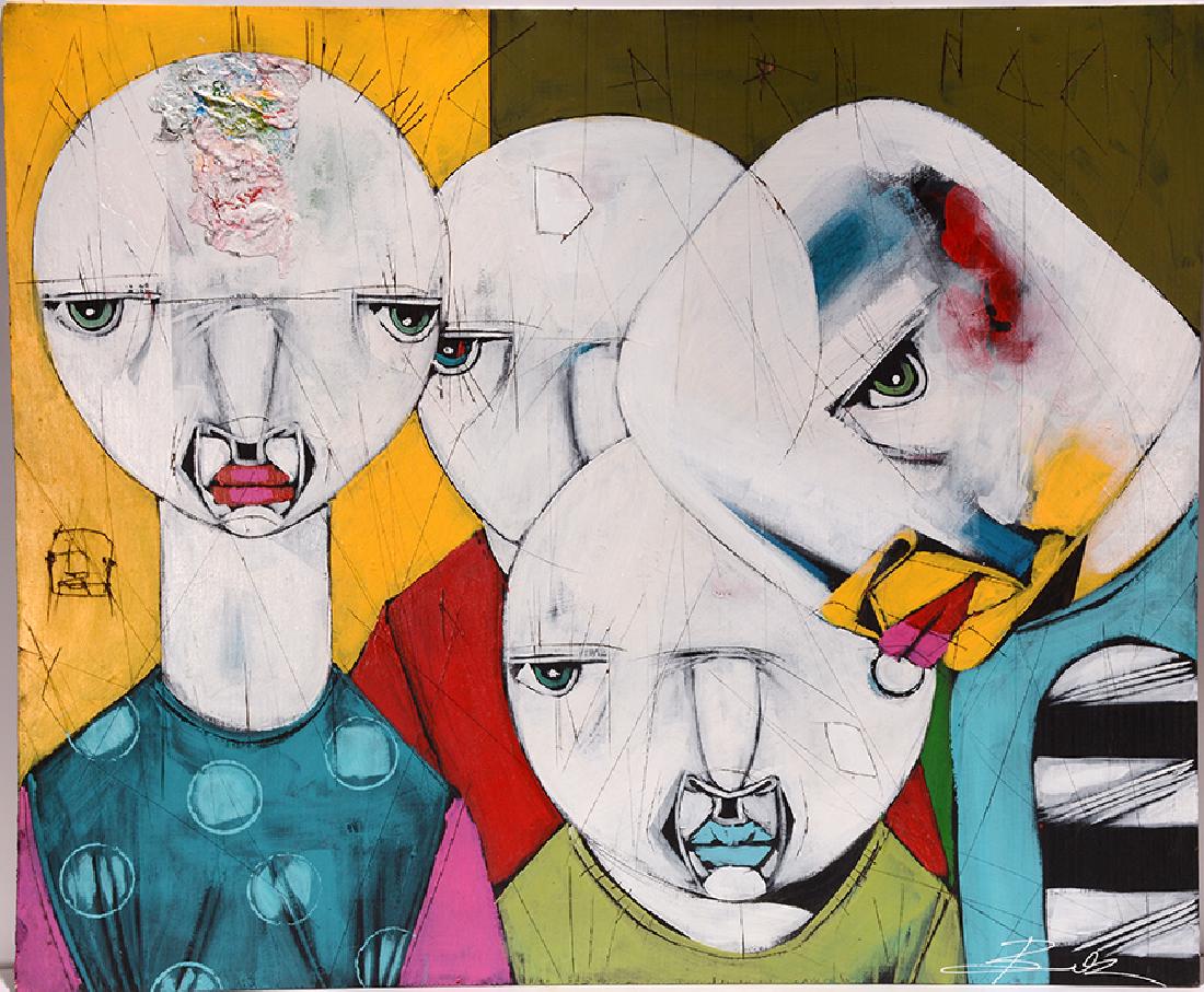 Michael Banks. Four Heads. (1 of 3)