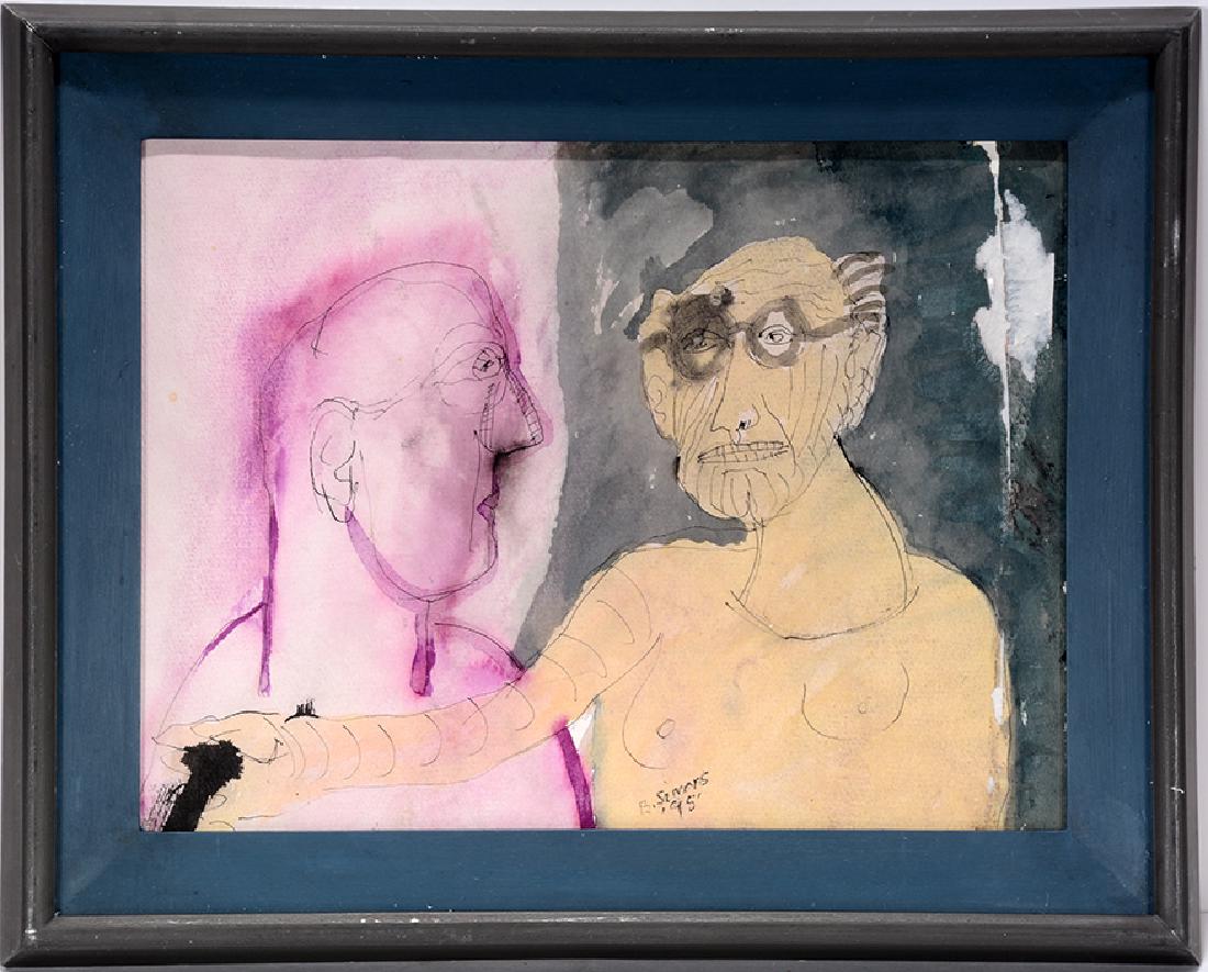 Barry Simons. Two Men. (1 of 3)