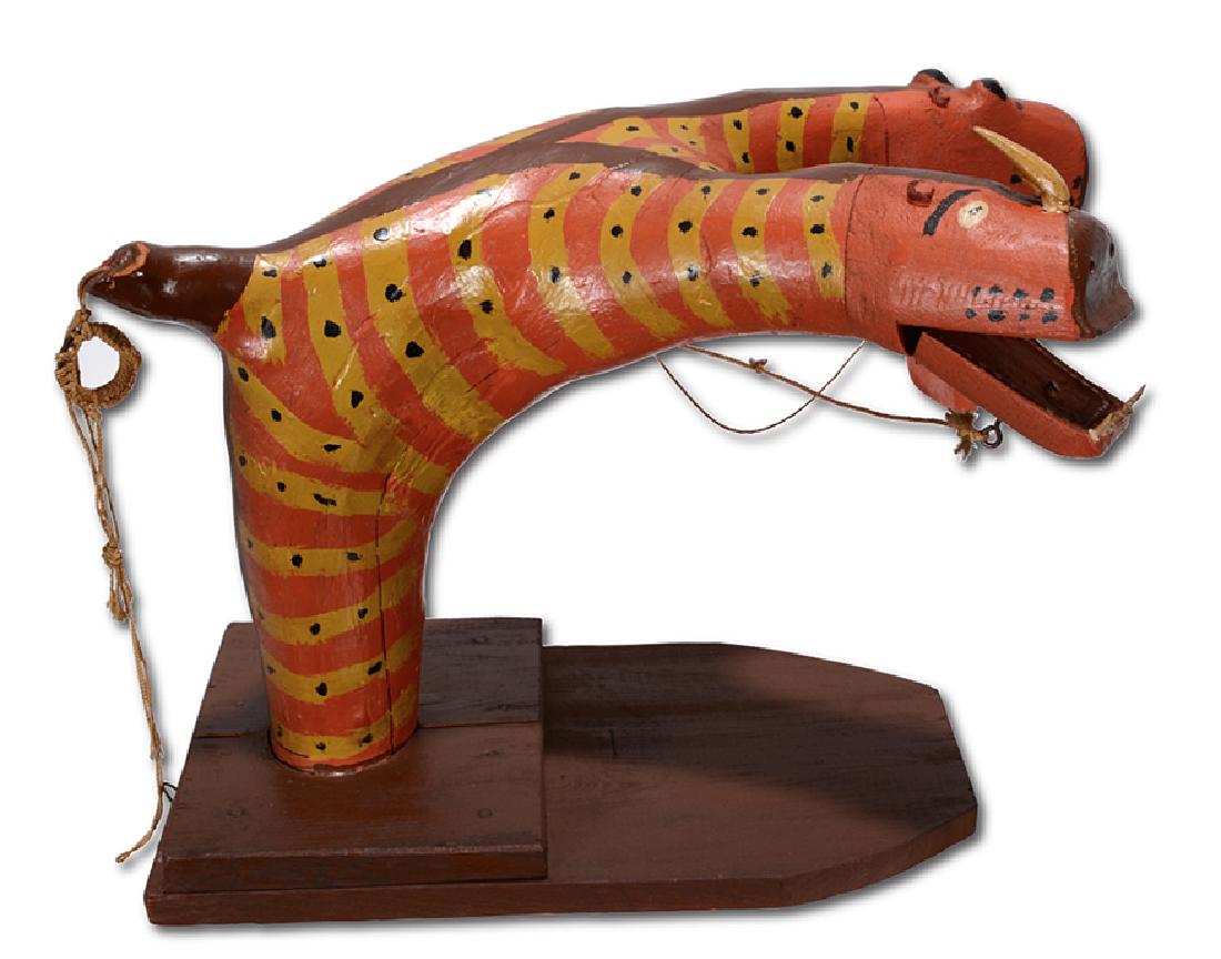 Miles Carpenter. Two-Headed Beast. (1 of 11)