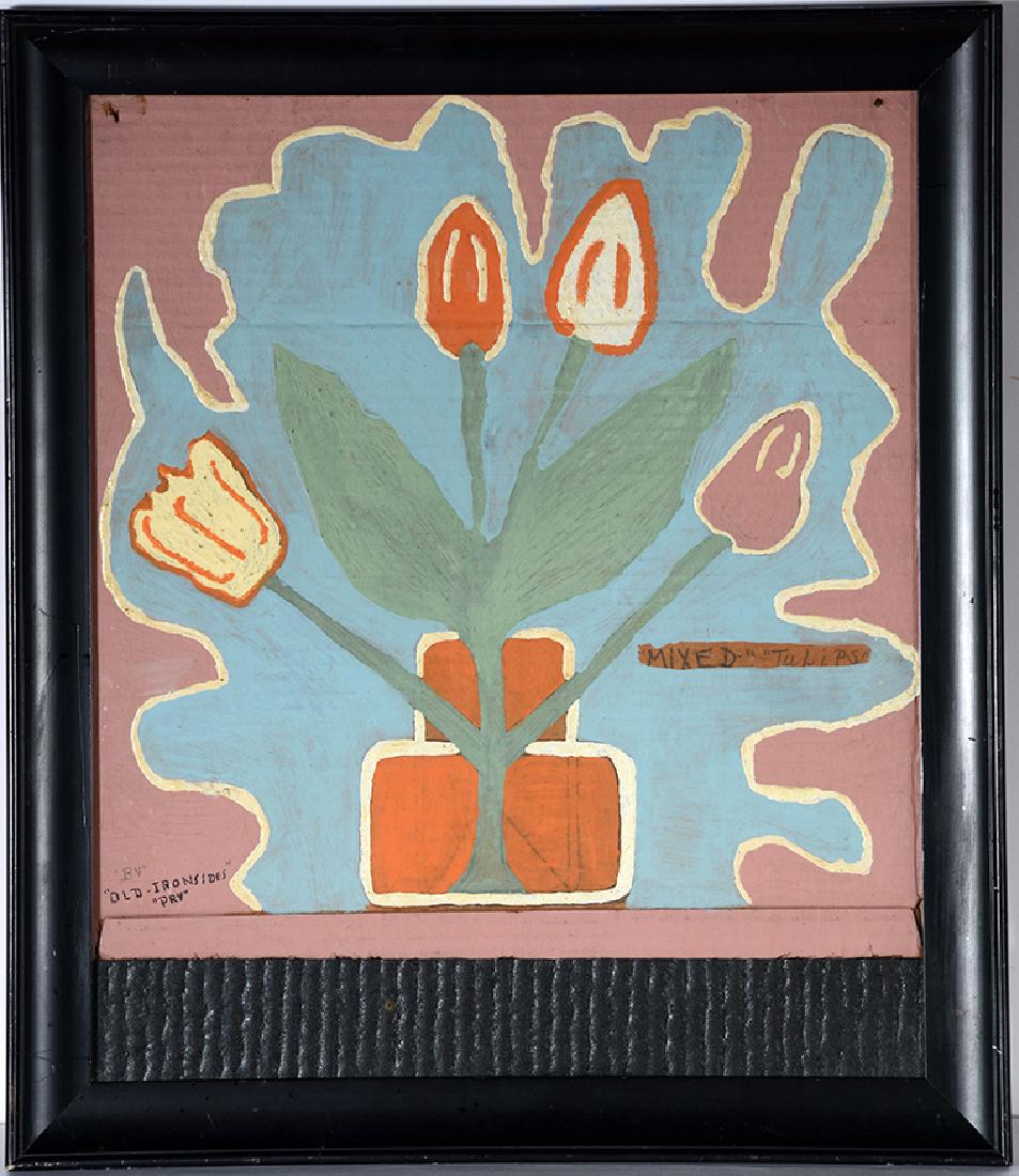 Old Ironsides Pry. Mixed Tulips. (1 of 3)