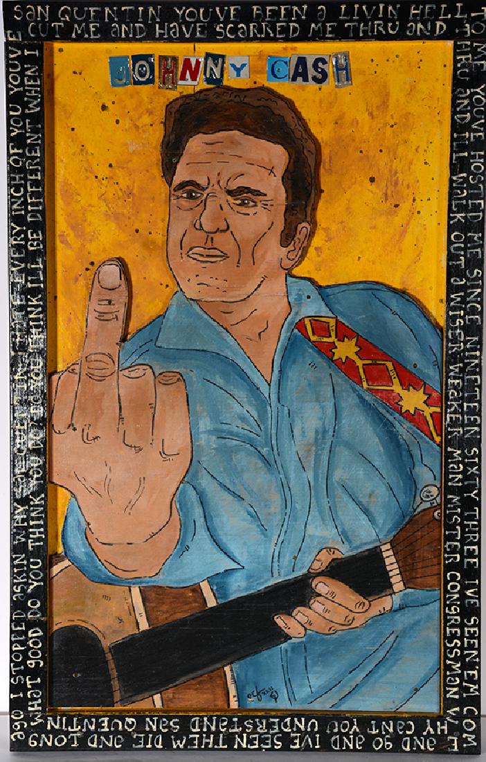 Eric Cunningham. Johnny Cash's Middle Finger. (1 of 3)
