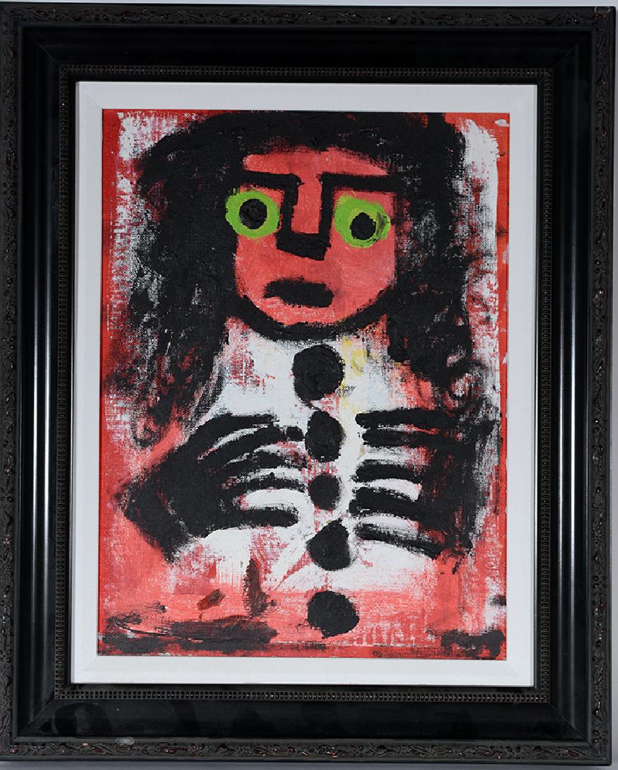 Eddy Mumma. Red Face With Green Eyes. (1 of 1)