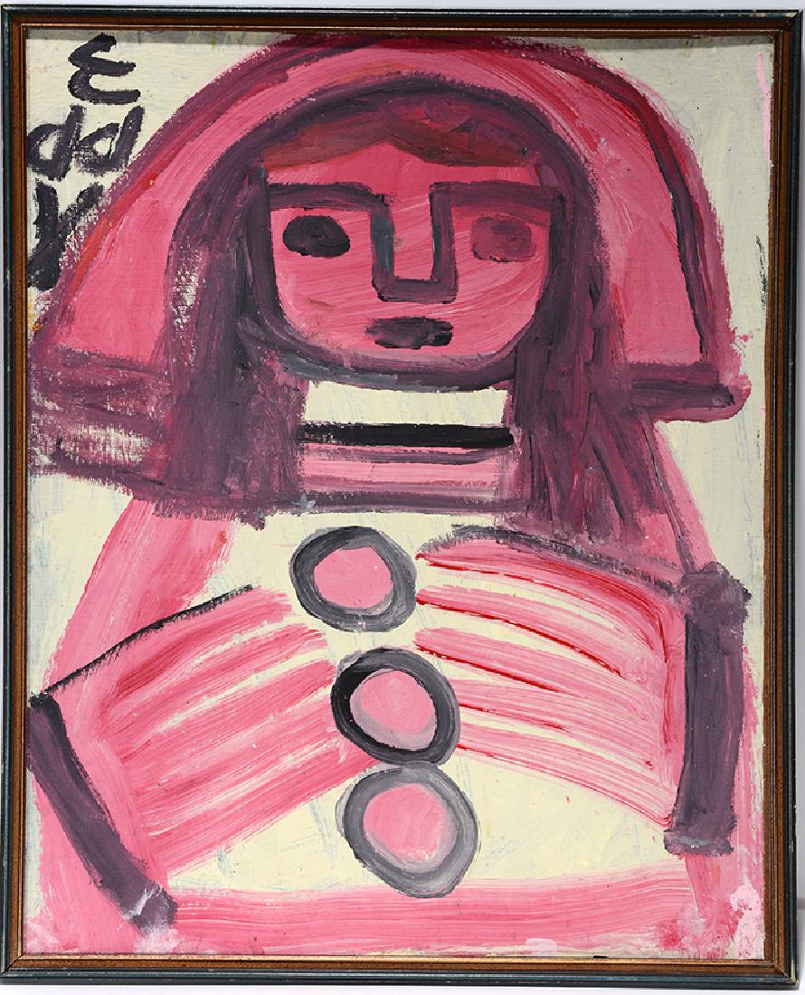 Eddy Mumma. Pink And Red Man. (1 of 1)