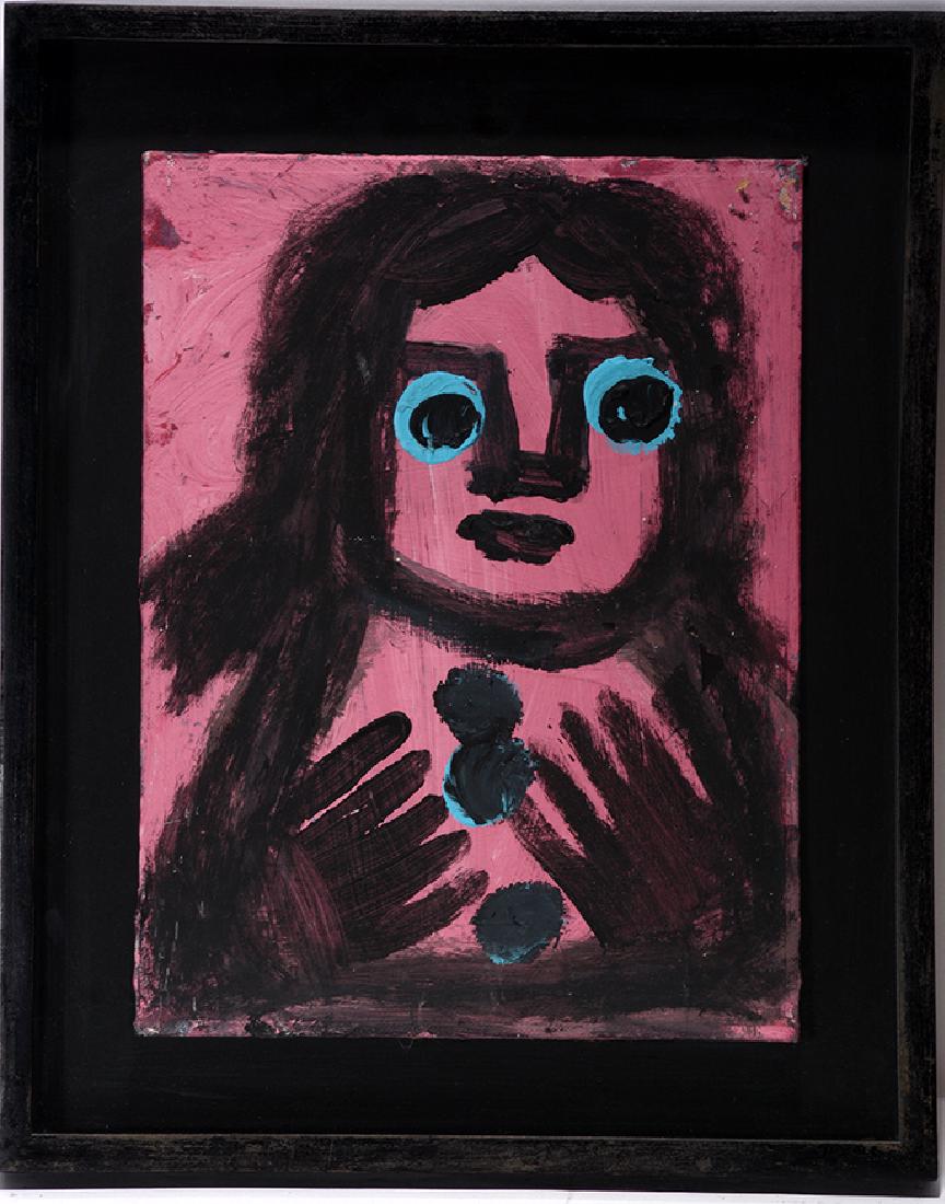 Eddy Mumma. Portrait In Pink. (1 of 1)