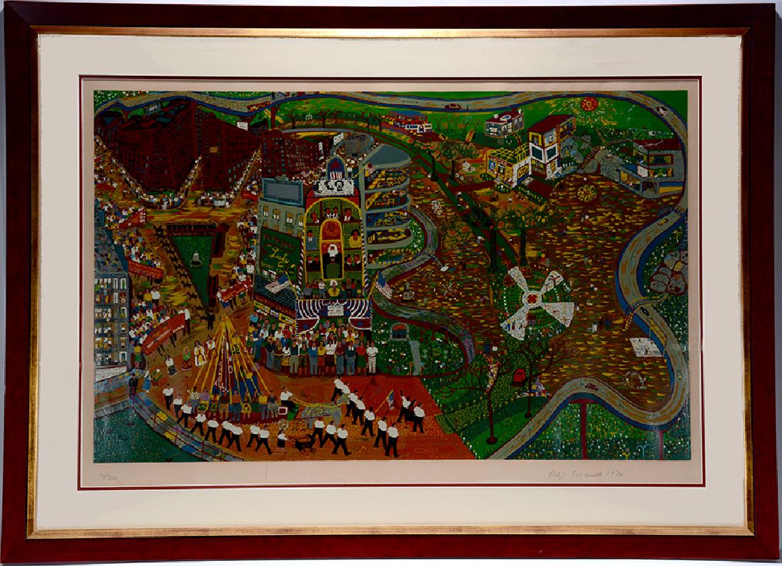 Ralph Fasanella. May Day. (1 of 8)