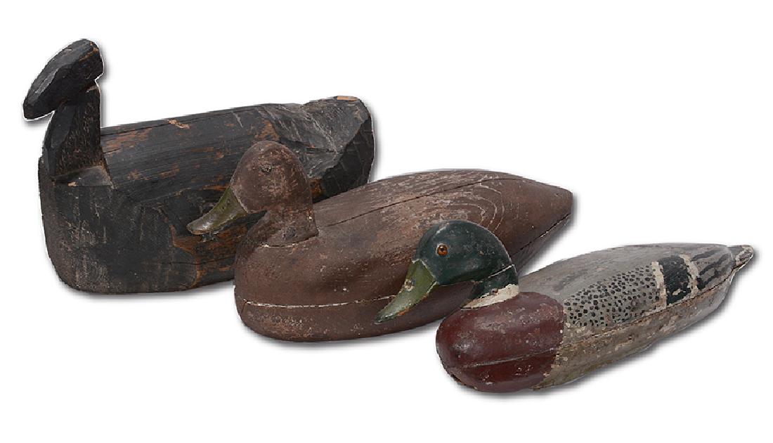 Three Primitive Decoys. (1 of 4)