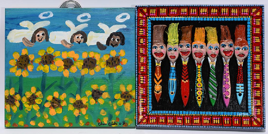 Elayne Goodman & Chris Clark. Pair. (1 of 1)