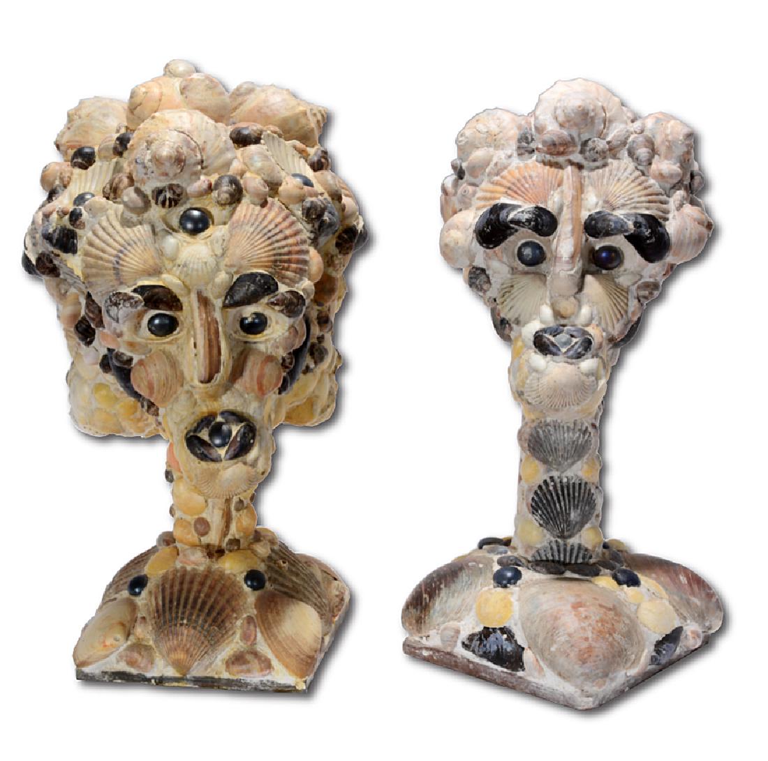 Bill LaCivita. Pair Of Goddess Busts. (1 of 4)