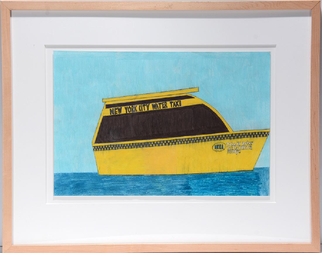 Chris Martin. NYC Water Taxi. (1 of 2)