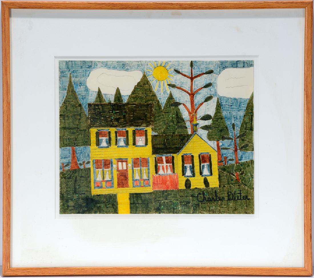 Charlie Dieter. Yellow House. (1 of 3)