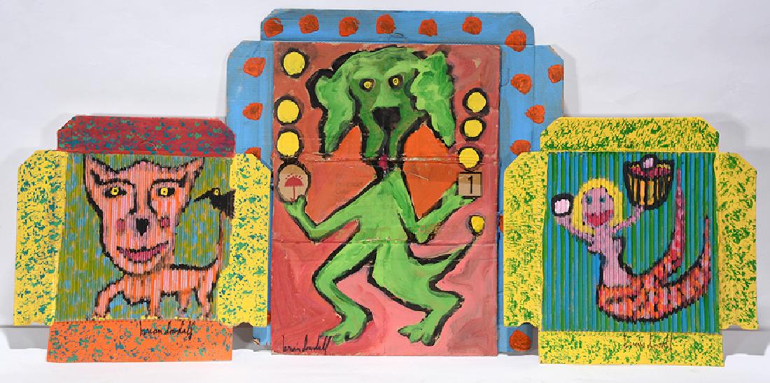 Brian Dowdall. Three Paintings. (1 of 1)