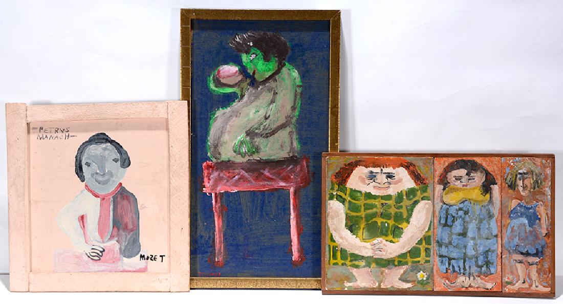 Mixed Artists. Group Of Three Works. (1 of 1)