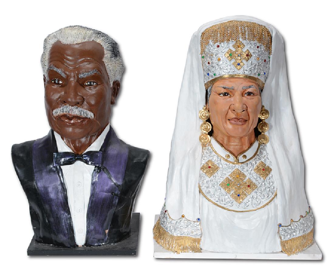 Archbishop A.G.M.R. Apollo. Reverend and Queena. (1 of 3)
