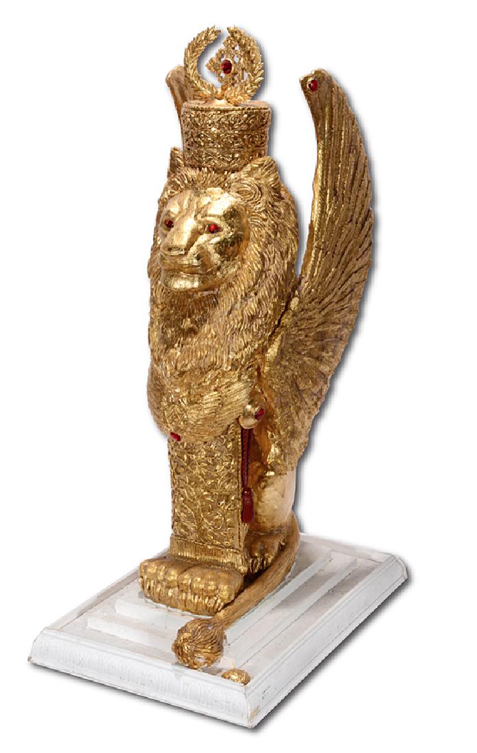 Archbishop A.G.M.R. Apollo. Golden Lion Idol. (1 of 3)