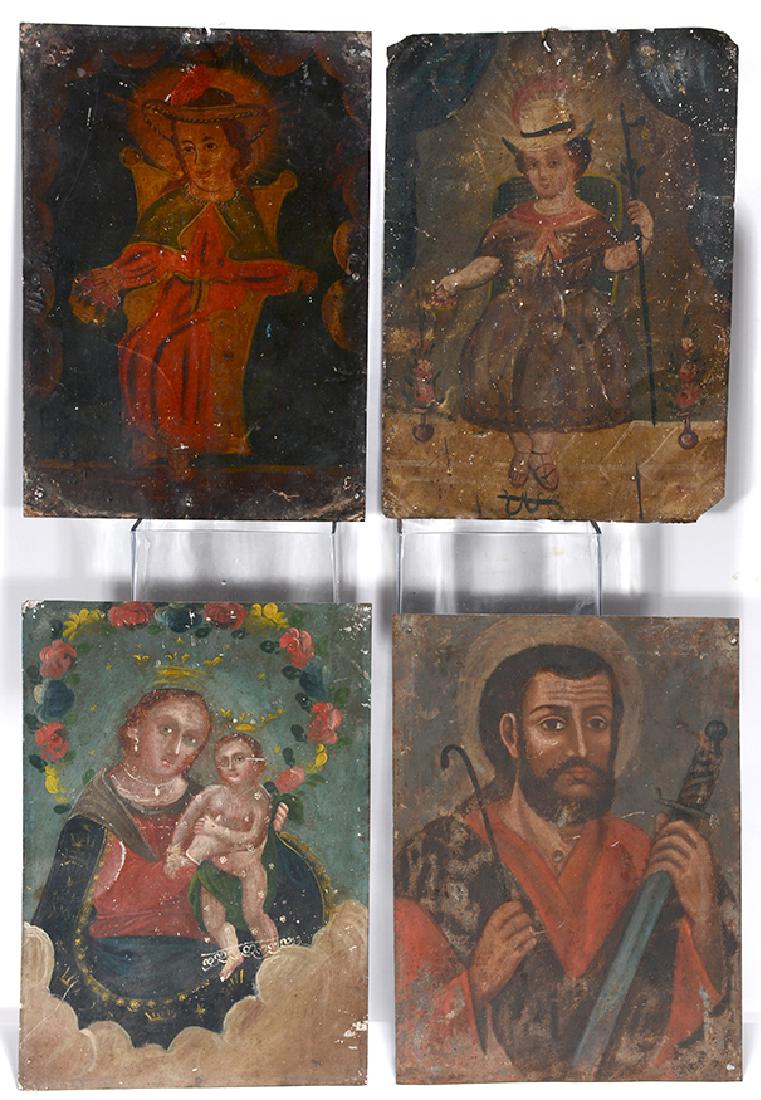 Anonymous Four Religious Works On Tin. (1 of 1)
