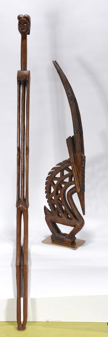 African Walking Man Stick & Antelope. (1 of 17)