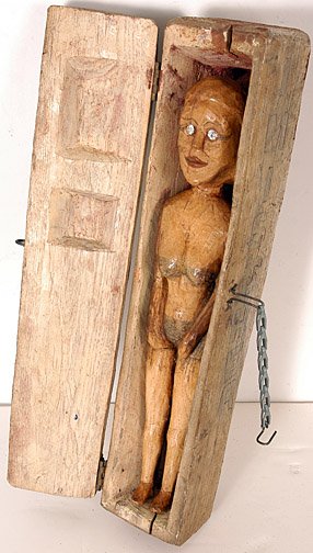 Anonymous Handcarved Tribute to Deceased Love.