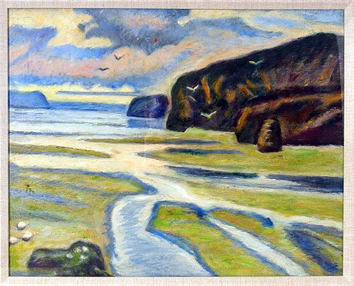 Unknown Seaside and Cliffs.