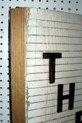 Wooden Trade Sign The Study. - 2