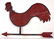 168: Red Rooster Weathervane