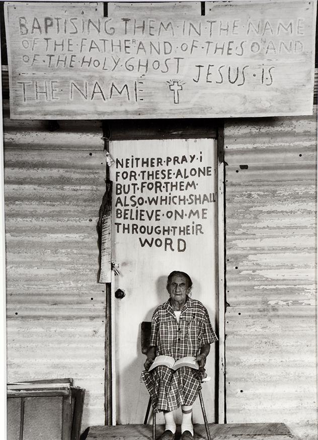 Shelby Lee Adams. Baptising Them (sic).: Shelby Lee Adams. Baptising Them (sic). 1991. Signed, titled and dated on verso. Number 2 of 25 silver gelatin print. 16” w x 20” h with frame. Excellent condition. Provenance: Gerar