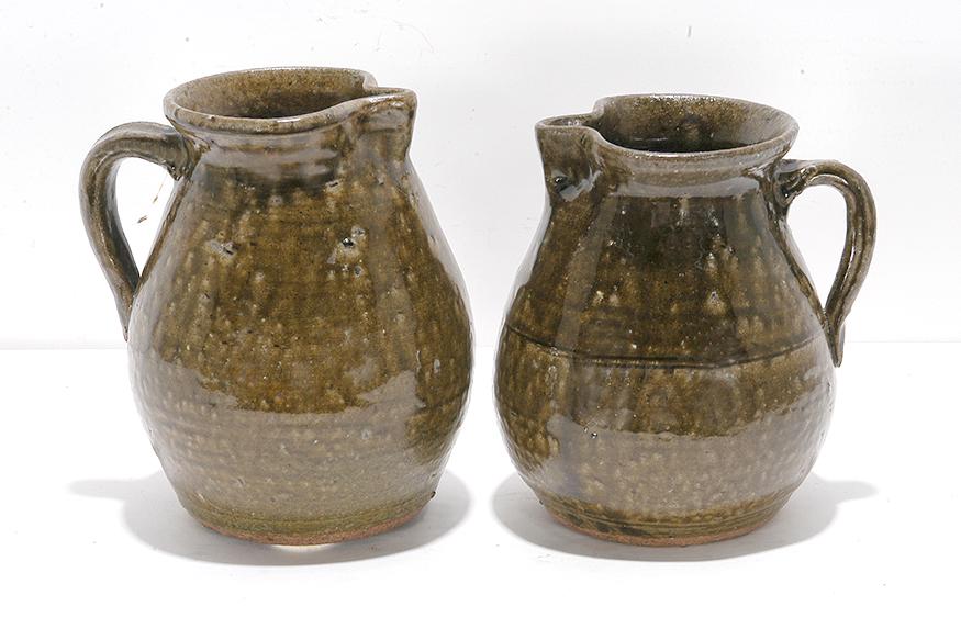 Lanier Meaders. Medium Size Pitchers. (1 of 3)