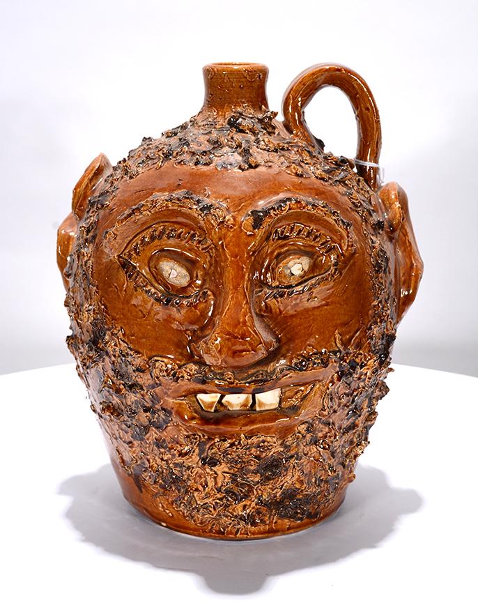 Bobby Ferguson. Hairy Face Jug. (1 of 3)