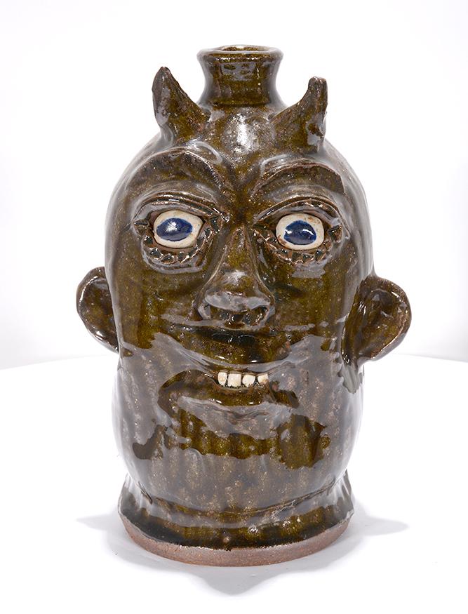 Shelby West. Devil Face Jug. (1 of 3)