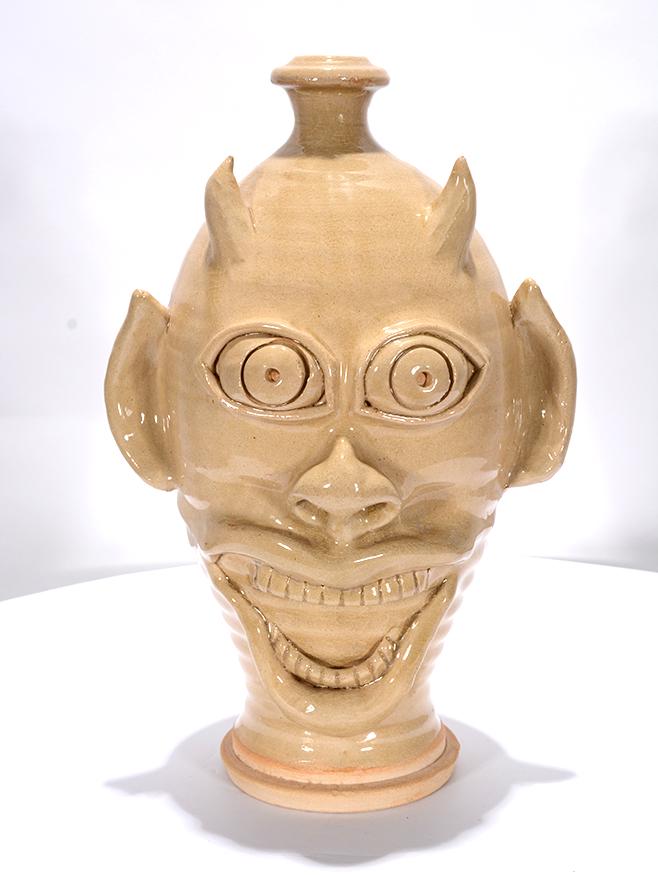 Seng Zambarda. Allen Devil Face Jug. (1 of 3)