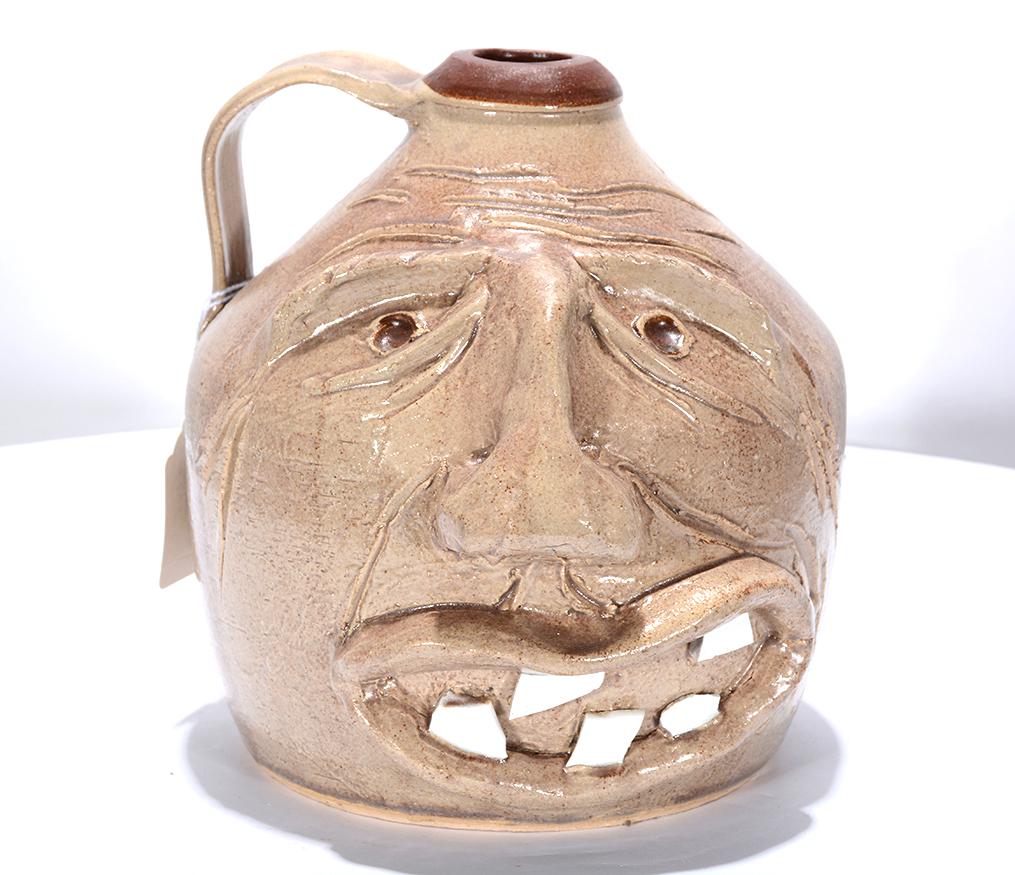Bob Shields. Face Jug. (1 of 2)