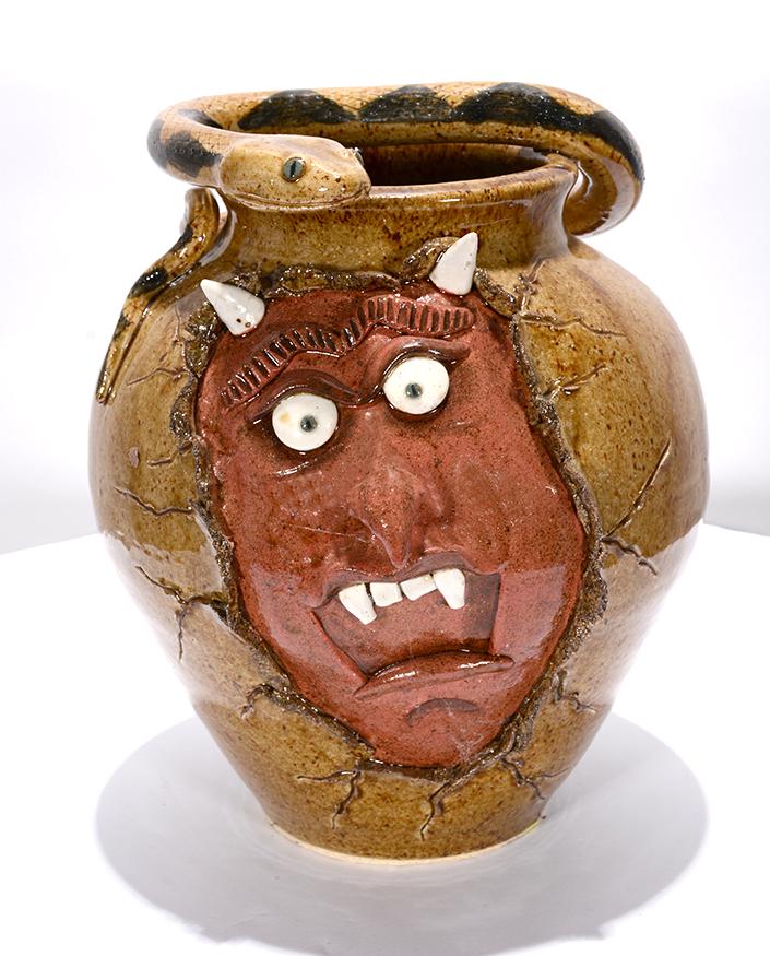 Otis Norris. Devil  Jar With Snake. (1 of 3)