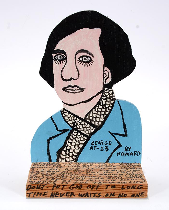 Howard Finster. George at 23. (1 of 3)