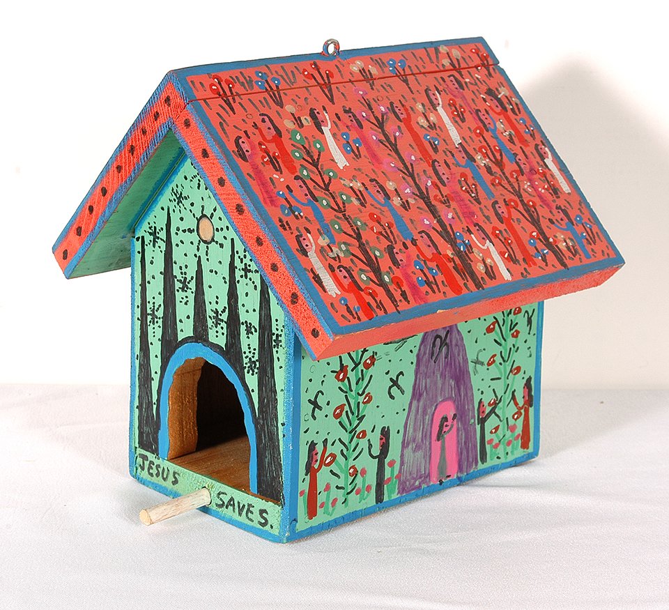 Howard Finster. Bird House. (1 of 1)
