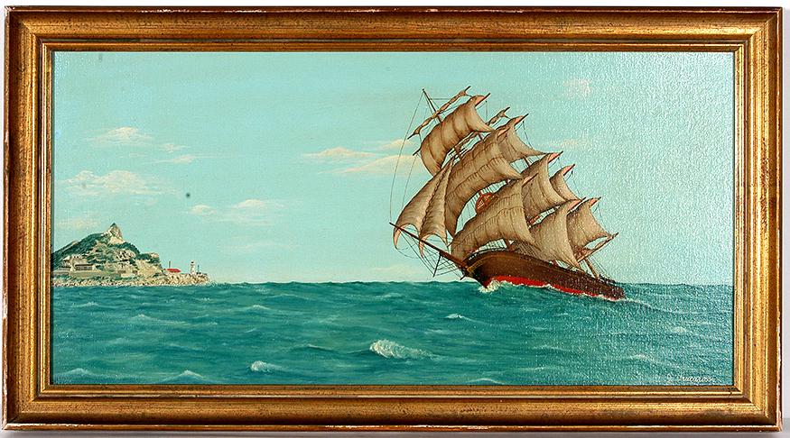 Joseph Fracarossi. Gibraltar Rock, Europe Point. (1 of 2)