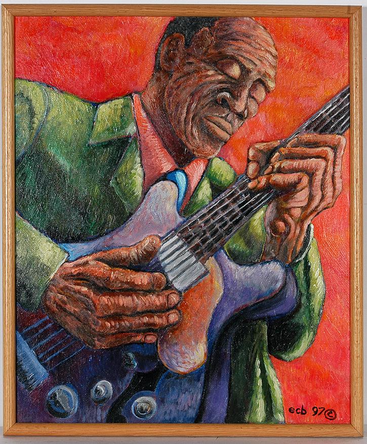 ECB.  Electric Blues Man. (1 of 1)