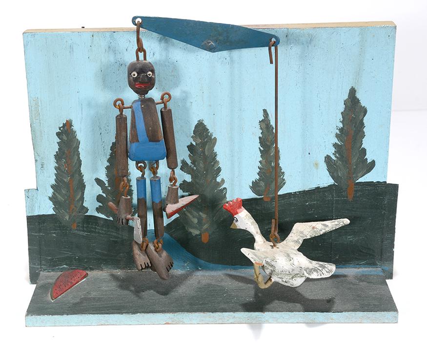 Af Am Mechanical Limberjack w Attack Swan. (1 of 2)