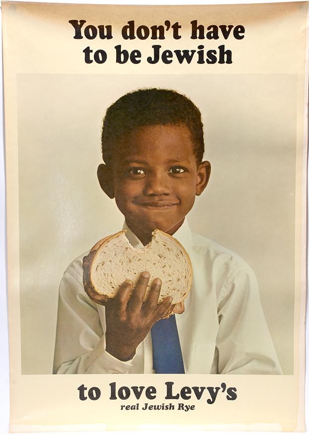 Jewish Advertising. Levy's Bread Ad w Boy. (1 of 1)