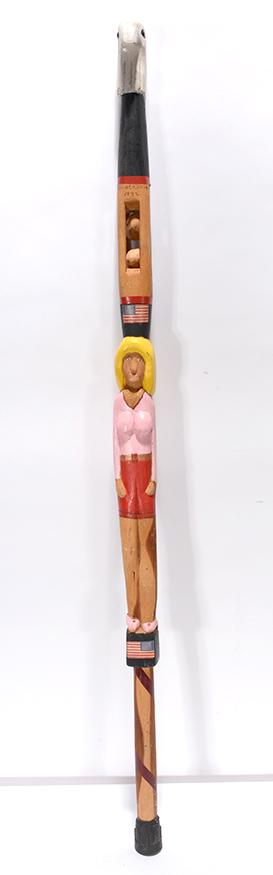 Leonard Dishman. Bicentennial Cane. (1 of 3)