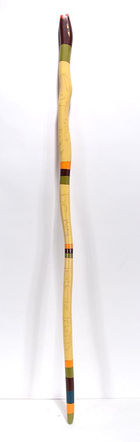 K. Brown. Snake Cane. (1 of 2)