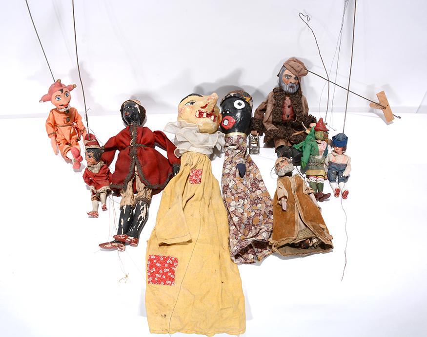 Box Lot Of Mixed Dolls. (1 of 2)