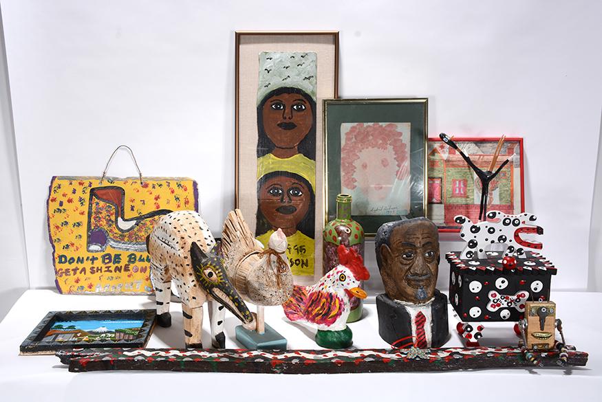 Box Lot of 13 2D & 3D Works. (1 of 2)