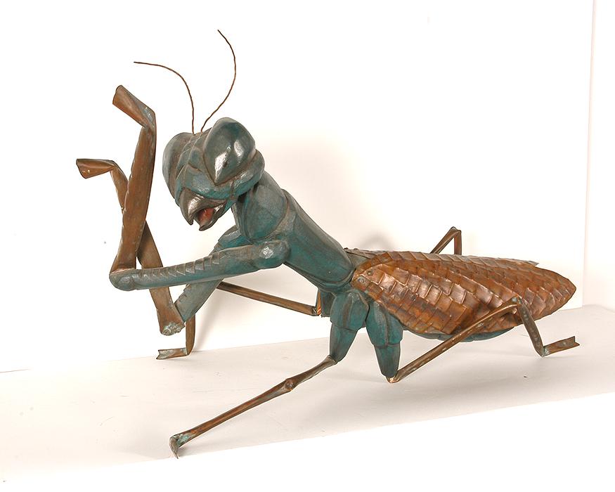 Maggie Phipps. Large Praying Mantis. (1 of 2)