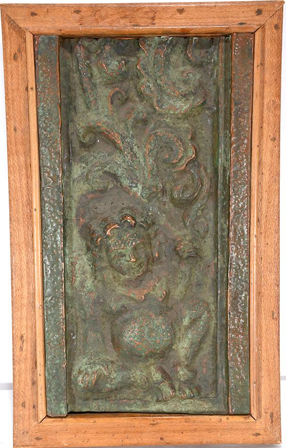 Architectural Salvage Copper Decoration. (1 of 1)