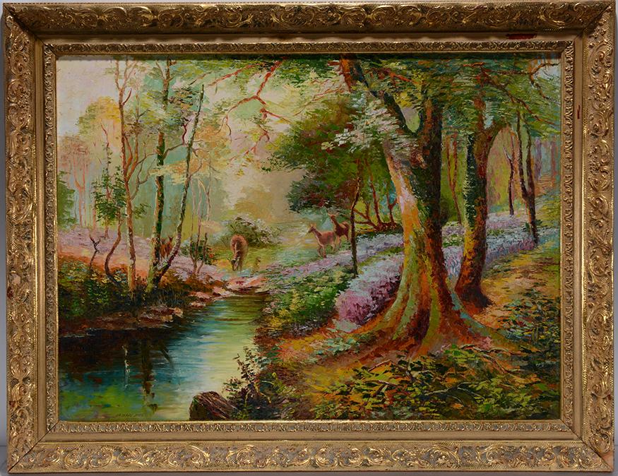 Sr. Mary Jane Felician. Deer In Meadow. (1 of 4)