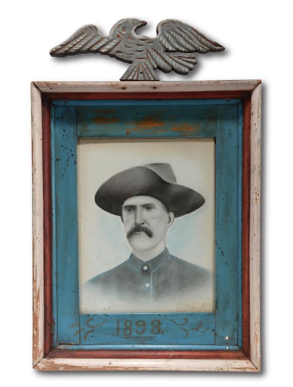 1898 Portrait Of Spanish Am War Soldier. (1 of 8)