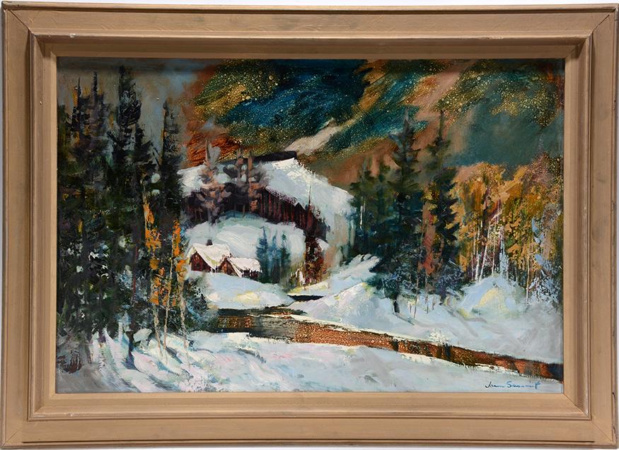 John Saarnilt. Winter In Mountain. (1 of 3)