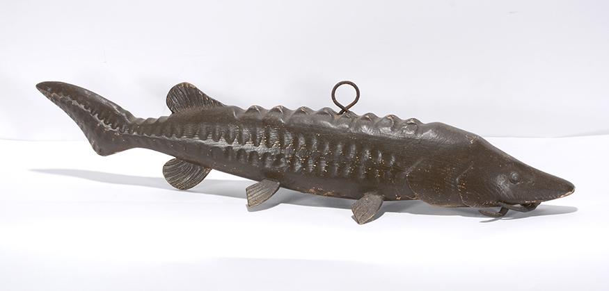 Casey Edwards. Carved Sturgeon. (1 of 5)